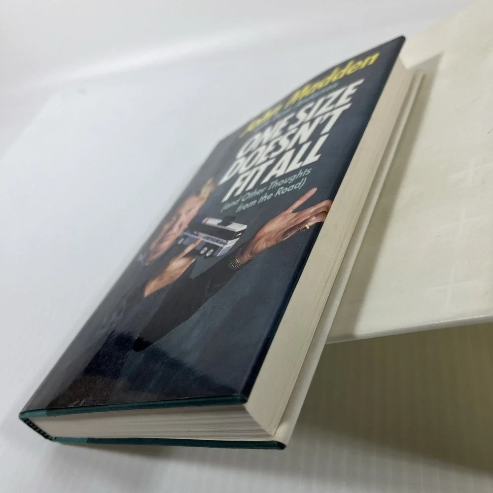One Size Doesn't Fit All John Madden Dave Anderson 1988 1st Edition Hardcover DJ